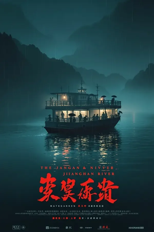 《江城长夜》2026 年中国大陆悬疑电影海报封面